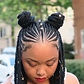 Fulani Braids Shoulder Length